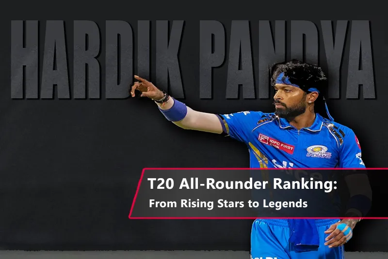 T20 All-Rounder Ranking featuring the top players in international T20 cricket.